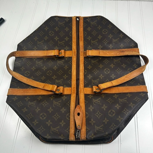 Louis Vuitton Monogram Brown Canvas Keepall Travel Duffle Bag - Picture 14 of 16